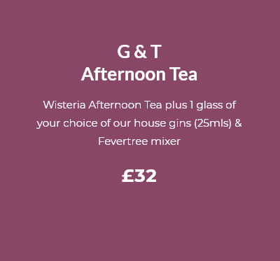 Gin and Tonic Afternoon Tea